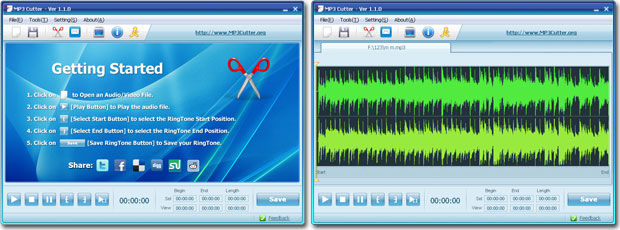 MP3 Cutter Screenshot